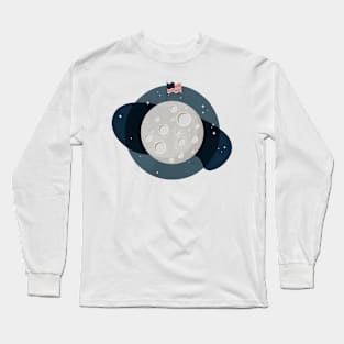 We Conquered the Moon: Apollo 50th Anniversary Long Sleeve T-Shirt